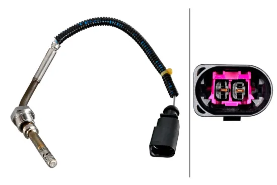 Sensor, Abgastemperatur nach Rußpartikelfilter HELLA 6PT 010 376-971 Bild Sensor, Abgastemperatur nach Rußpartikelfilter HELLA 6PT 010 376-971