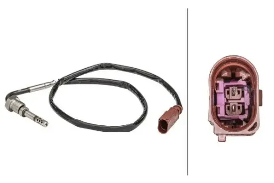 Sensor, Abgastemperatur vor Rußpartikelfilter HELLA 6PT 358 181-011 Bild Sensor, Abgastemperatur vor Rußpartikelfilter HELLA 6PT 358 181-011