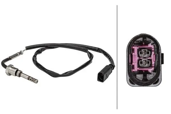 Sensor, Abgastemperatur HELLA 6PT 358 181-091