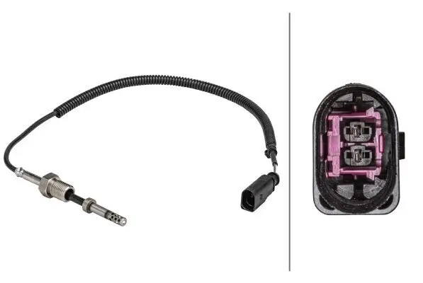 Sensor, Abgastemperatur HELLA 6PT 358 181-101