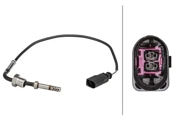 Sensor, Abgastemperatur HELLA 6PT 358 181-161