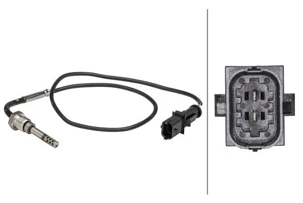 Sensor, Abgastemperatur HELLA 6PT 358 181-251