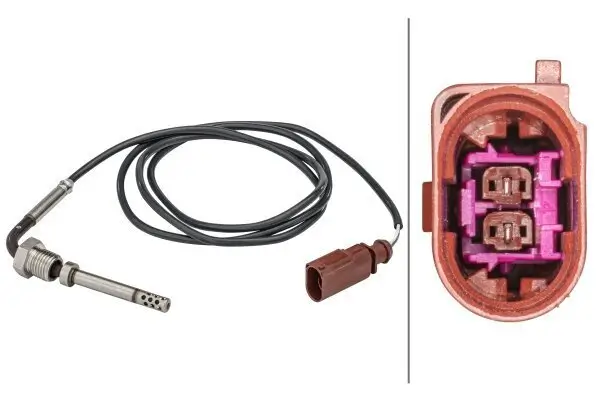 Sensor, Abgastemperatur vor Rußpartikelfilter HELLA 6PT 358 181-421