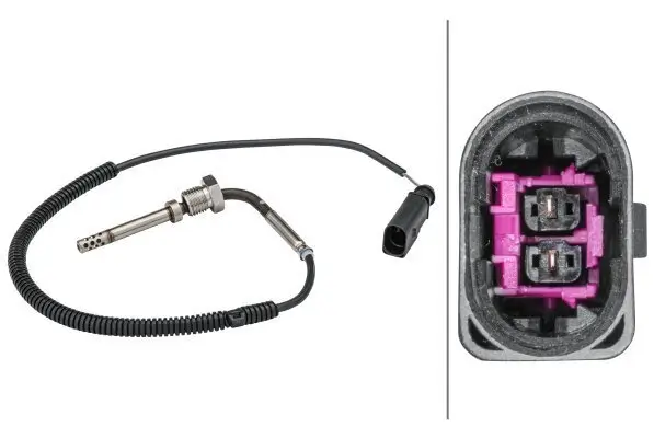 Sensor, Abgastemperatur HELLA 6PT 358 181-501