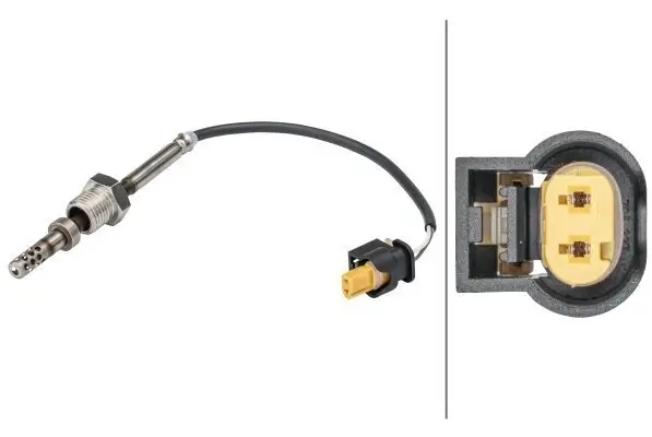 Sensor, Abgastemperatur vor Abgasturbolader vor Abgasturbolader HELLA 6PT 358 181-511