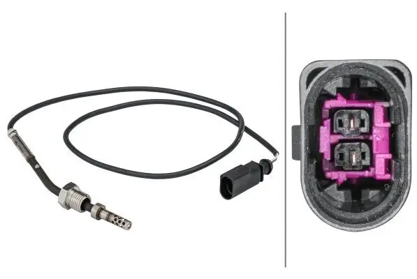 Sensor, Abgastemperatur vor Abgasturbolader HELLA 6PT 358 181-541