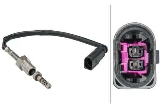 Sensor, Abgastemperatur HELLA 6PT 358 181-591 Bild Sensor, Abgastemperatur HELLA 6PT 358 181-591