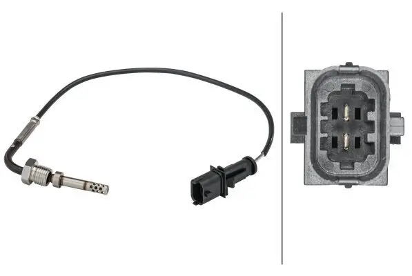 Sensor, Abgastemperatur HELLA 6PT 358 181-601 Bild Sensor, Abgastemperatur HELLA 6PT 358 181-601