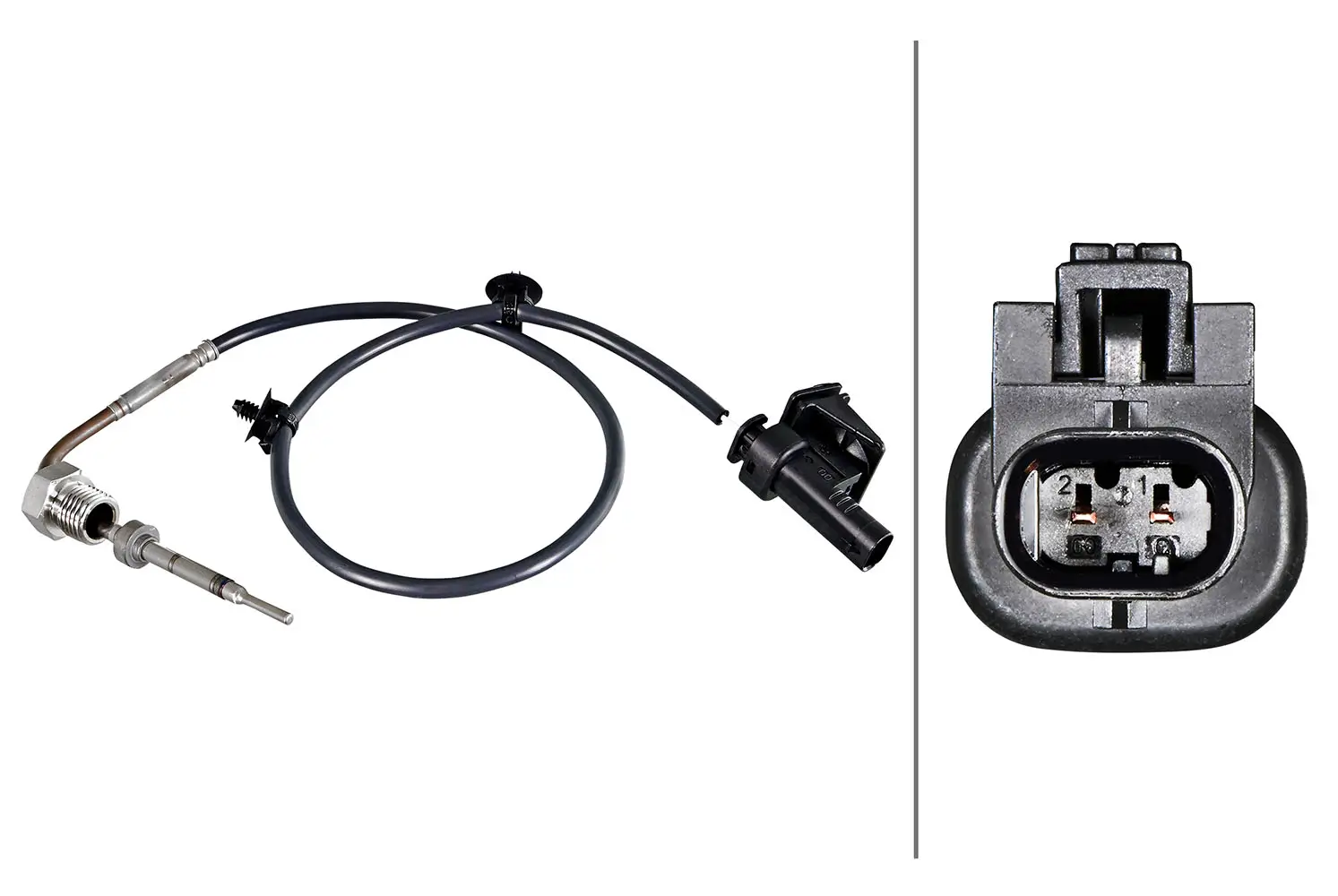 Sensor, Abgastemperatur HELLA 6PT 358 226-171