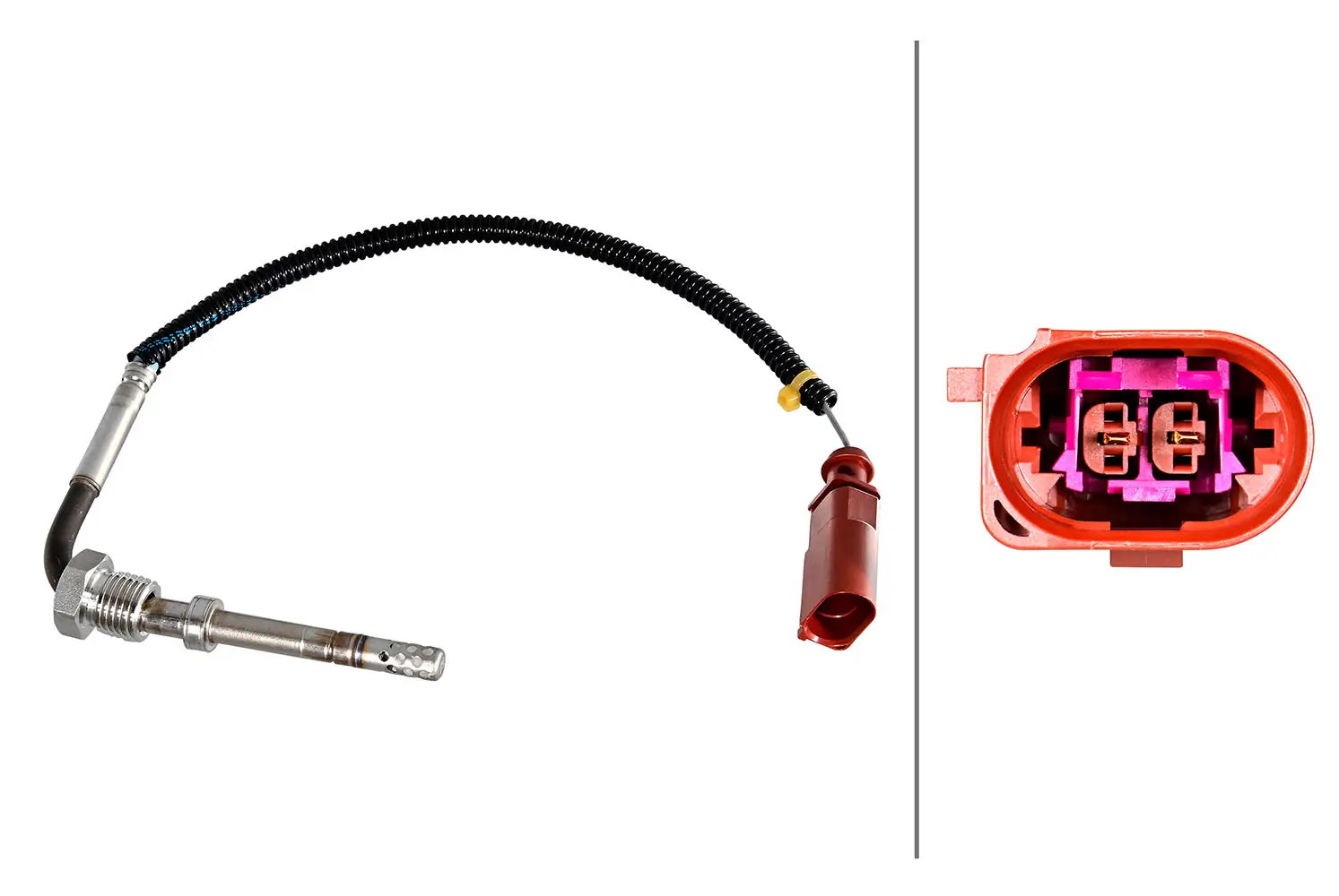Sensor, Abgastemperatur vor Rußpartikelfilter HELLA 6PT 358 226-261