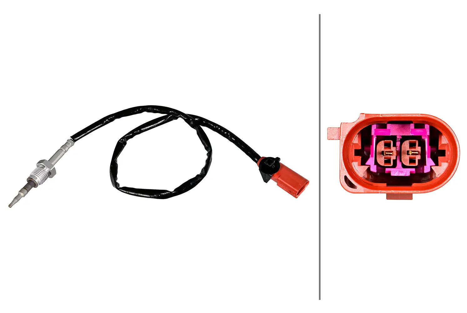 Sensor, Abgastemperatur HELLA 6PT 358 226-351