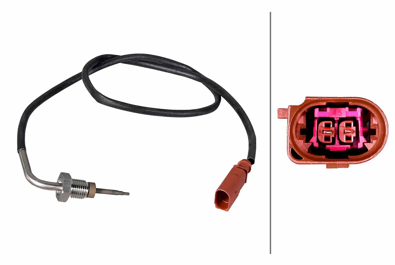 Sensor, Abgastemperatur HELLA 6PT 358 226-471