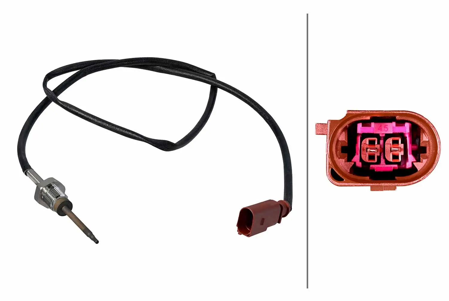 Sensor, Abgastemperatur HELLA 6PT 358 226-501