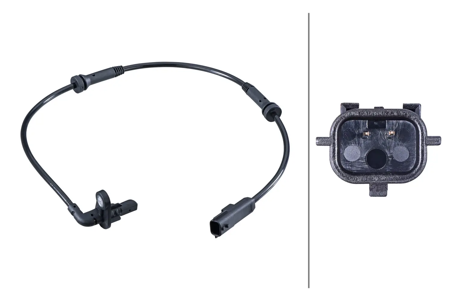 Sensor, Raddrehzahl Hinterachse links HELLA 6PU 358 216-891