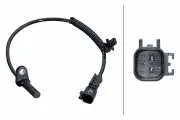 Sensor, Raddrehzahl Hinterachse HELLA 6PU 358 217-951