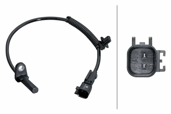 Sensor, Raddrehzahl Hinterachse HELLA 6PU 358 217-951 Bild Sensor, Raddrehzahl Hinterachse HELLA 6PU 358 217-951