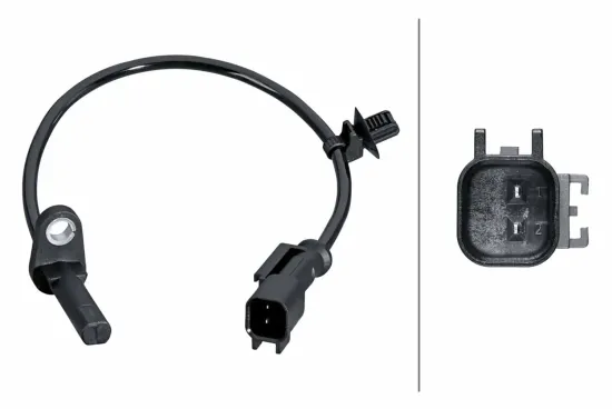 Sensor, Raddrehzahl Hinterachse HELLA 6PU 358 217-961 Bild Sensor, Raddrehzahl Hinterachse HELLA 6PU 358 217-961