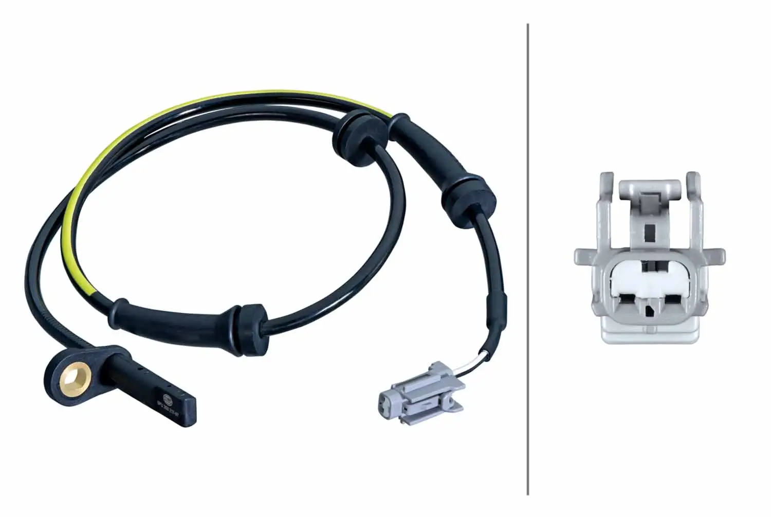 Sensor, Raddrehzahl Vorderachse HELLA 6PU 358 217-971