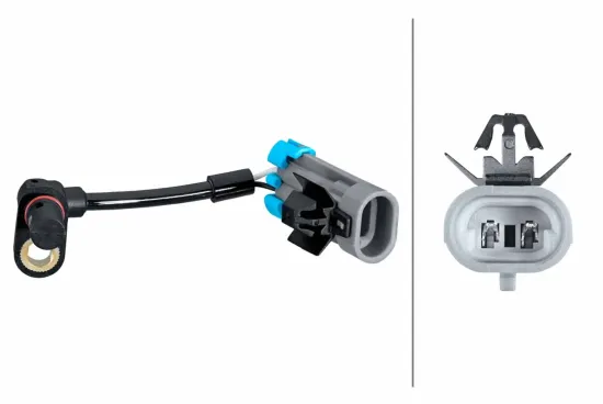 Sensor, Raddrehzahl Vorderachse HELLA 6PU 358 251-021 Bild Sensor, Raddrehzahl Vorderachse HELLA 6PU 358 251-021