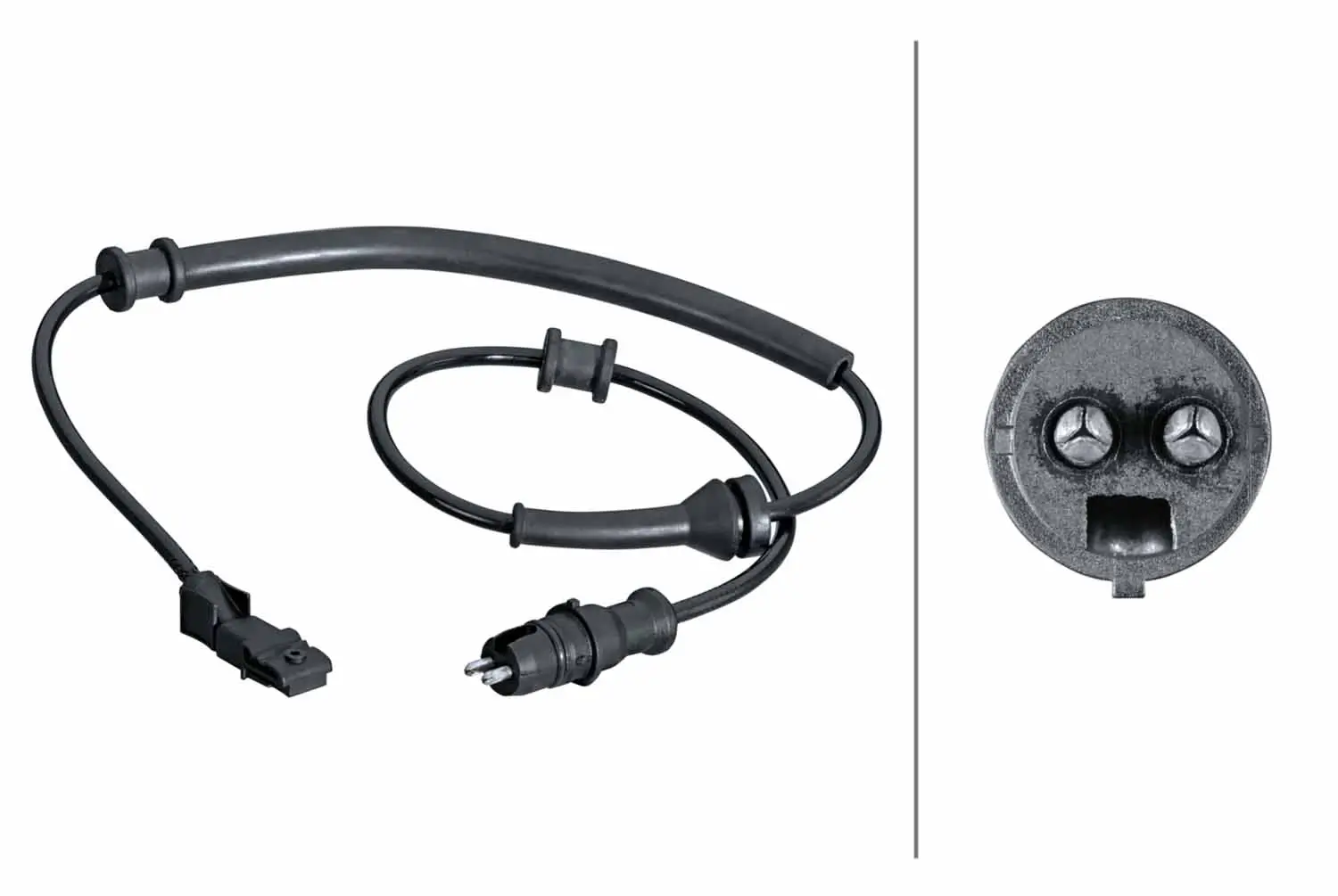 Sensor, Raddrehzahl Hinterachse HELLA 6PU 358 251-031