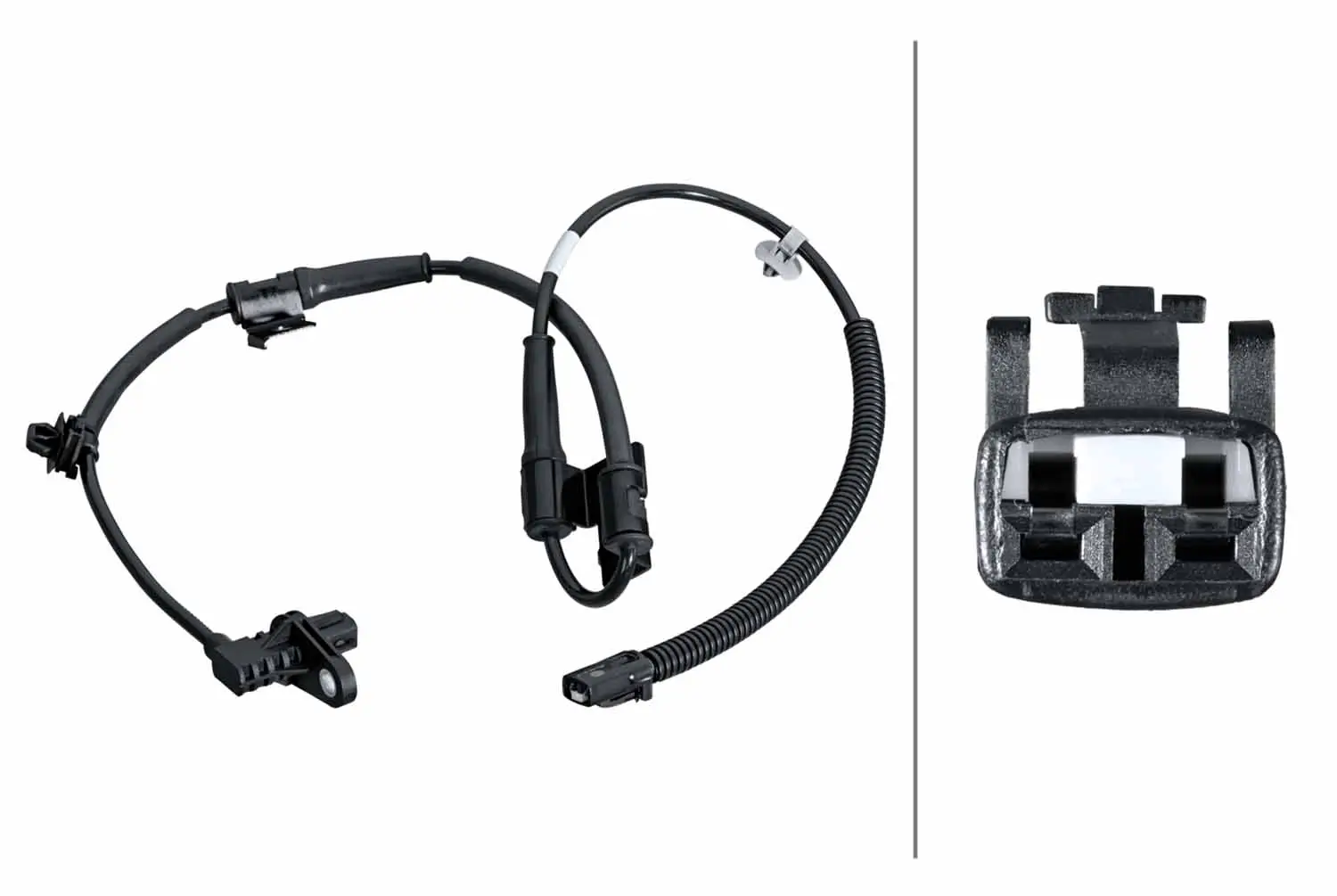 Sensor, Raddrehzahl Vorderachse HELLA 6PU 358 251-071