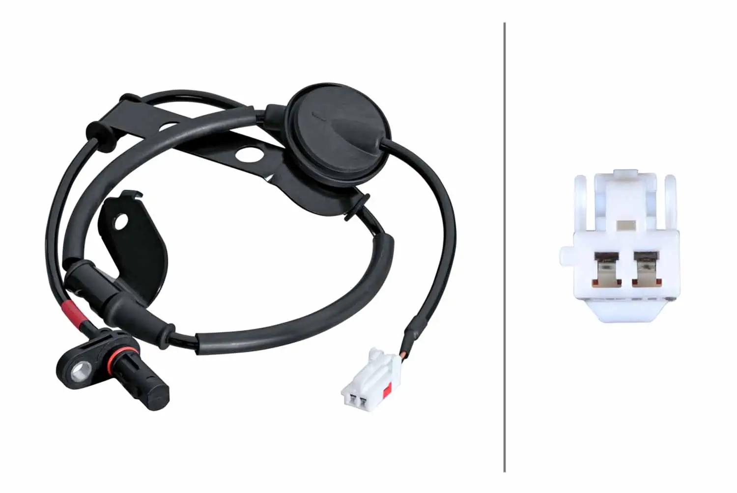 Sensor, Raddrehzahl Hinterachse HELLA 6PU 358 251-091