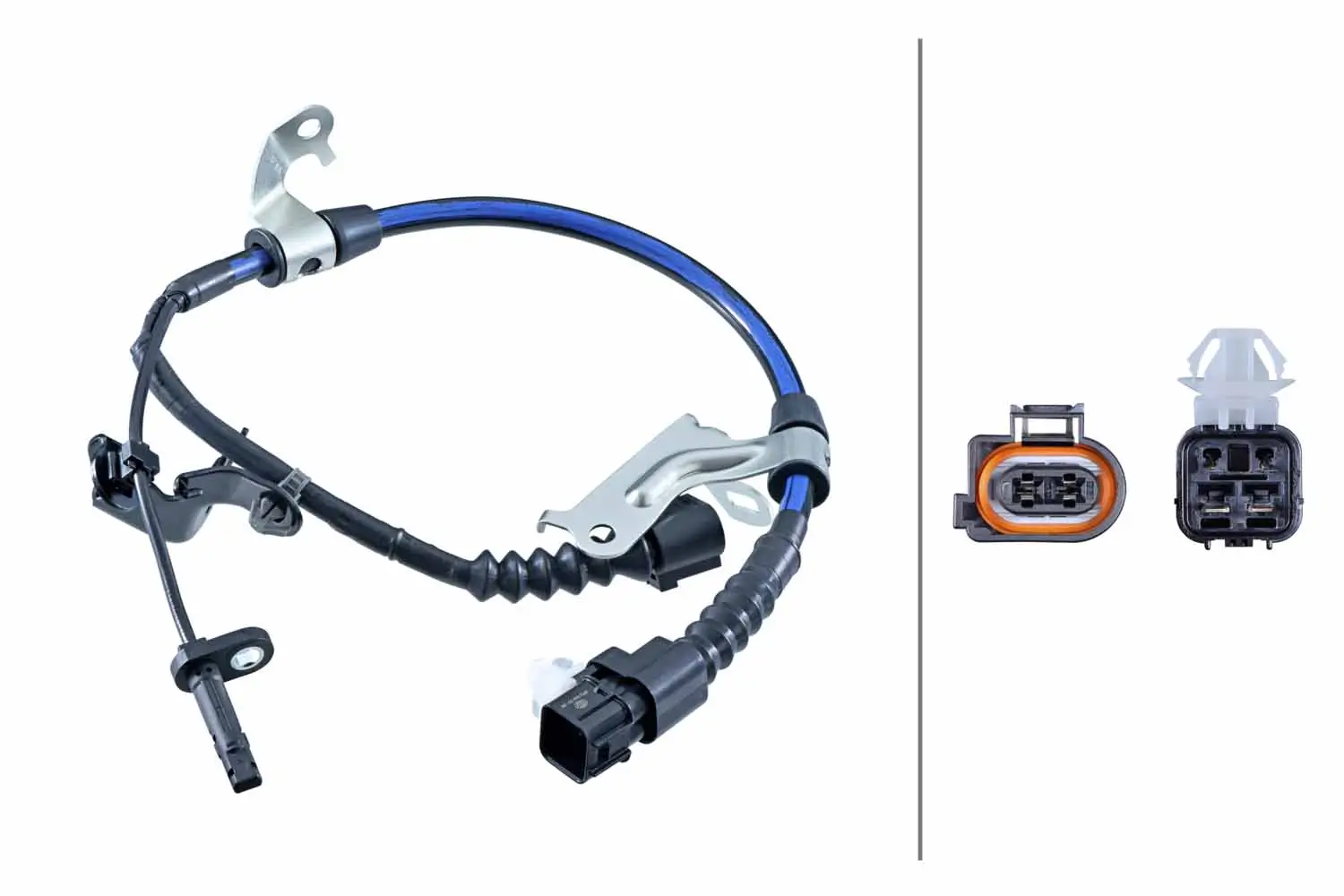 Sensor, Raddrehzahl Hinterachse HELLA 6PU 358 251-241