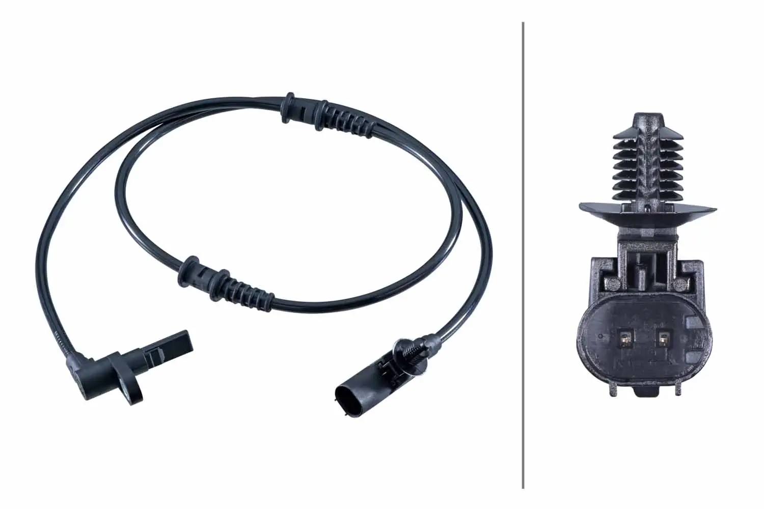 Sensor, Raddrehzahl Vorderachse HELLA 6PU 358 251-341