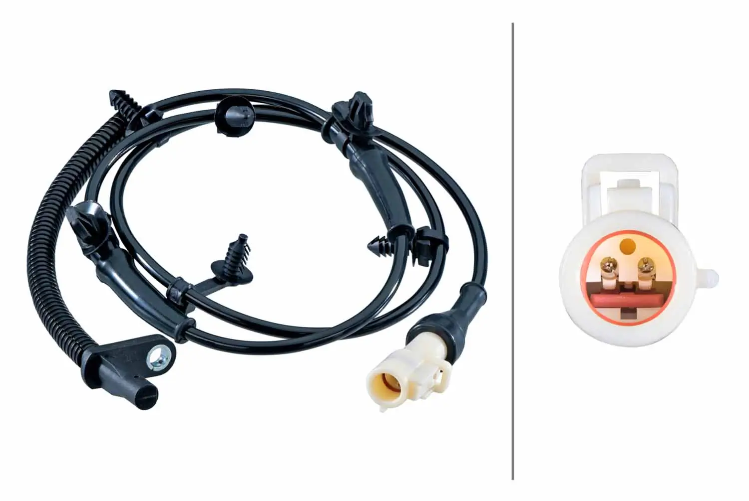 Sensor, Raddrehzahl Vorderachse HELLA 6PU 358 251-701