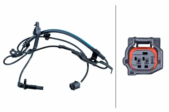 Sensor, Raddrehzahl Vorderachse HELLA 6PU 358 251-751 Bild Sensor, Raddrehzahl Vorderachse HELLA 6PU 358 251-751