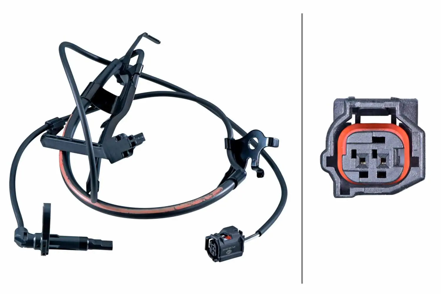 Sensor, Raddrehzahl Vorderachse HELLA 6PU 358 251-811