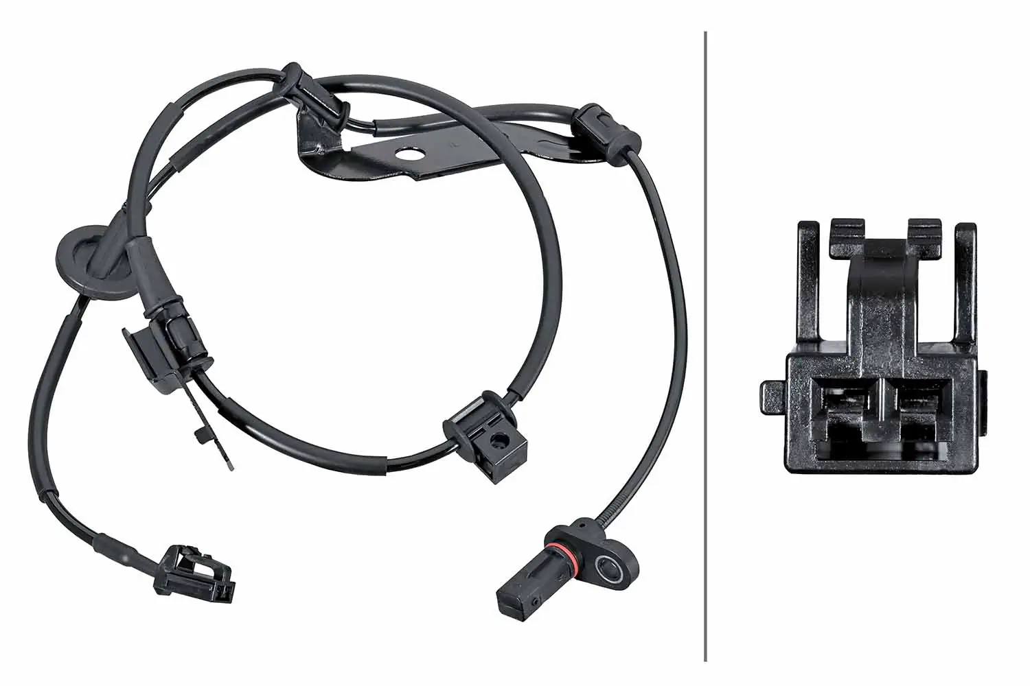 Sensor, Raddrehzahl Hinterachse rechts HELLA 6PU 358 252-311