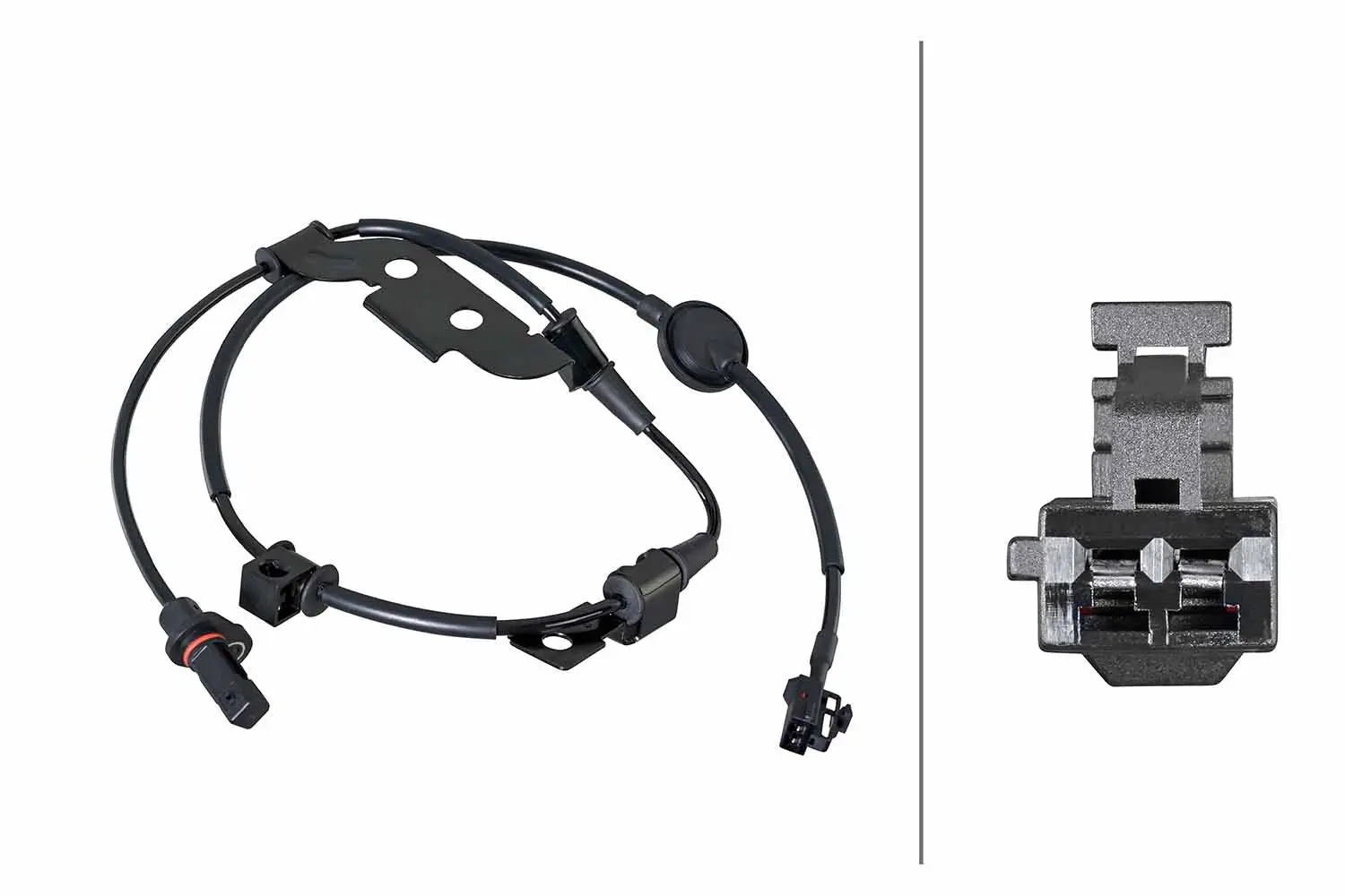 Sensor, Raddrehzahl Hinterachse rechts HELLA 6PU 358 252-321