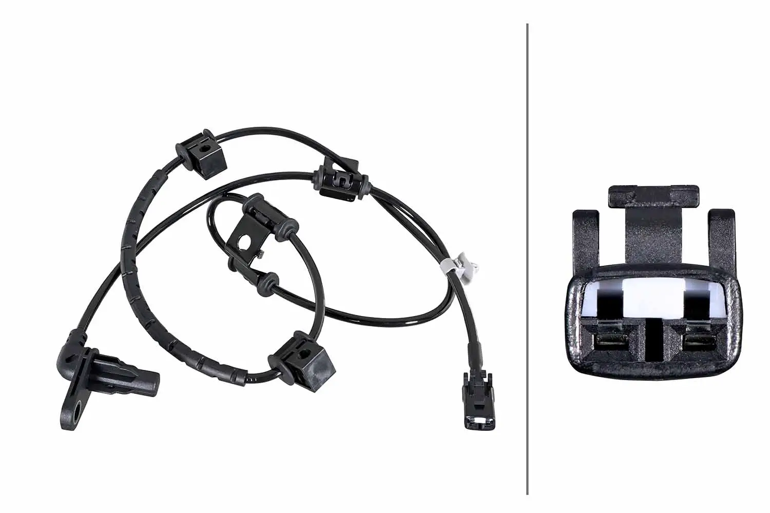 Sensor, Raddrehzahl Vorderachse HELLA 6PU 358 252-341