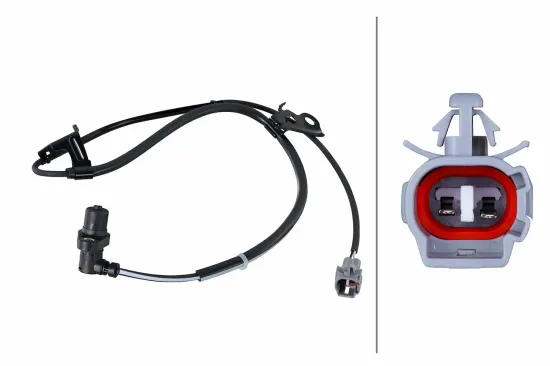 Sensor, Raddrehzahl Vorderachse HELLA 6PU 358 252-391 Bild Sensor, Raddrehzahl Vorderachse HELLA 6PU 358 252-391