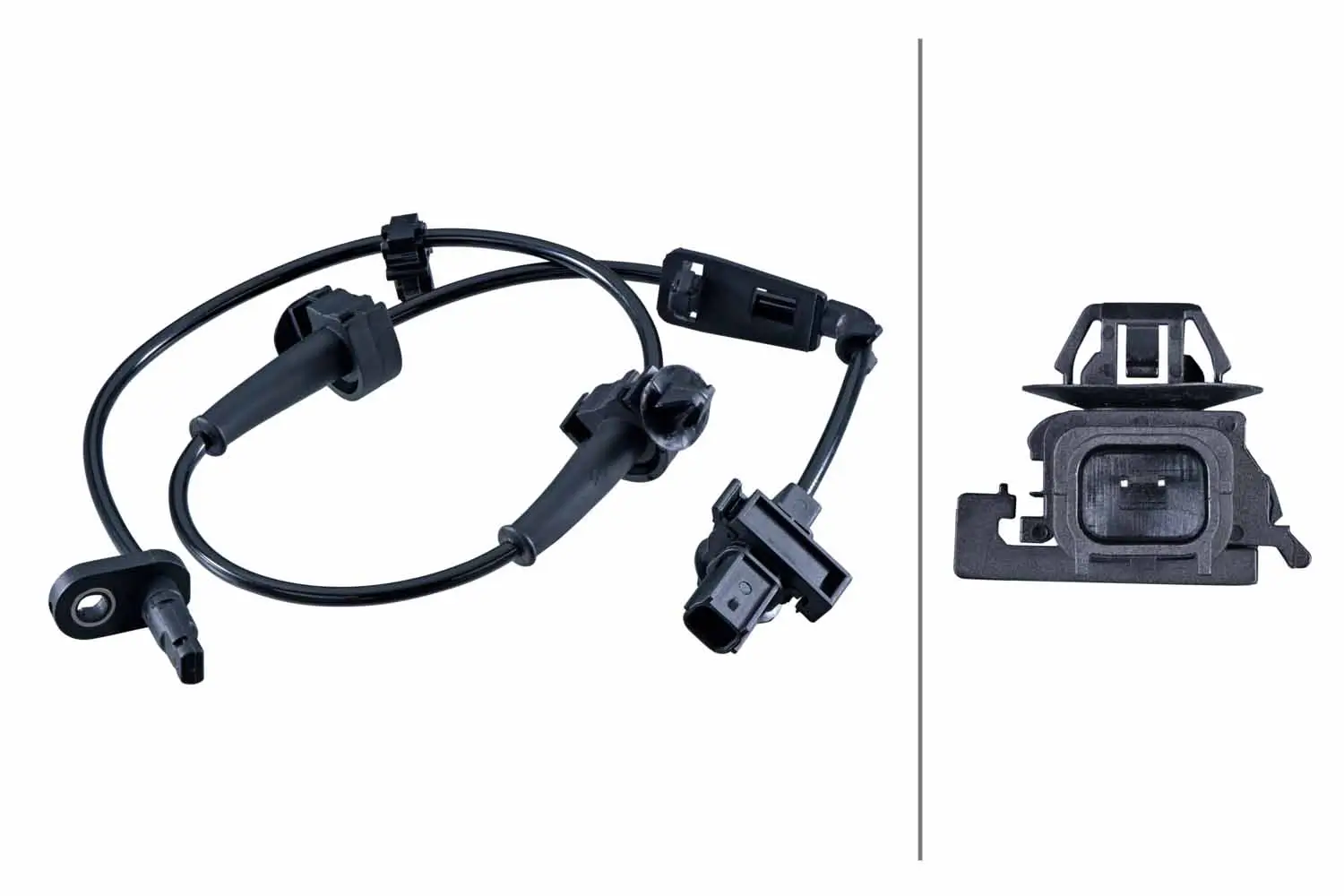 Sensor, Raddrehzahl Vorderachse HELLA 6PU 358 252-421