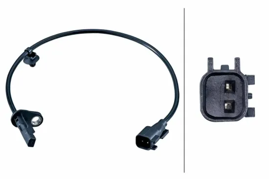 Sensor, Raddrehzahl Hinterachse HELLA 6PU 358 252-461 Bild Sensor, Raddrehzahl Hinterachse HELLA 6PU 358 252-461