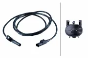 Sensor, Raddrehzahl Hinterachse links HELLA 6PU 358 252-521