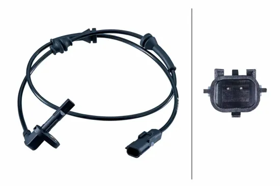 Sensor, Raddrehzahl Hinterachse HELLA 6PU 358 252-551 Bild Sensor, Raddrehzahl Hinterachse HELLA 6PU 358 252-551