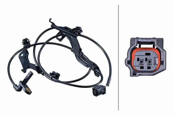 Sensor, Raddrehzahl Vorderachse links HELLA 6PU 358 252-681 Bild Sensor, Raddrehzahl Vorderachse links HELLA 6PU 358 252-681