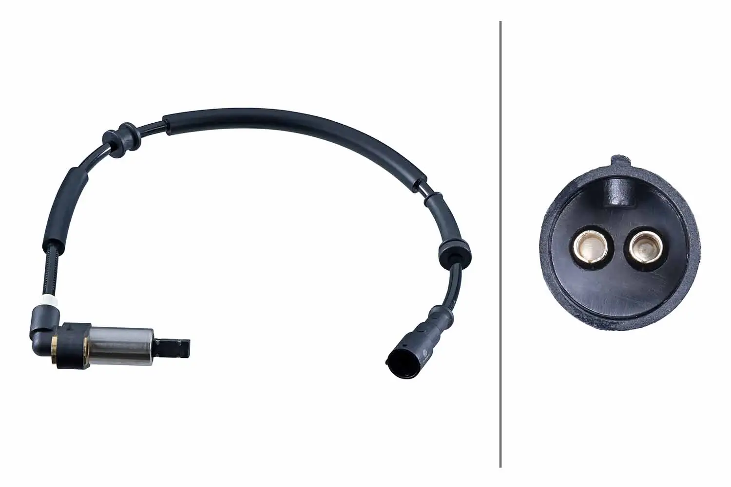 Sensor, Raddrehzahl Hinterachse rechts HELLA 6PU 358 252-721