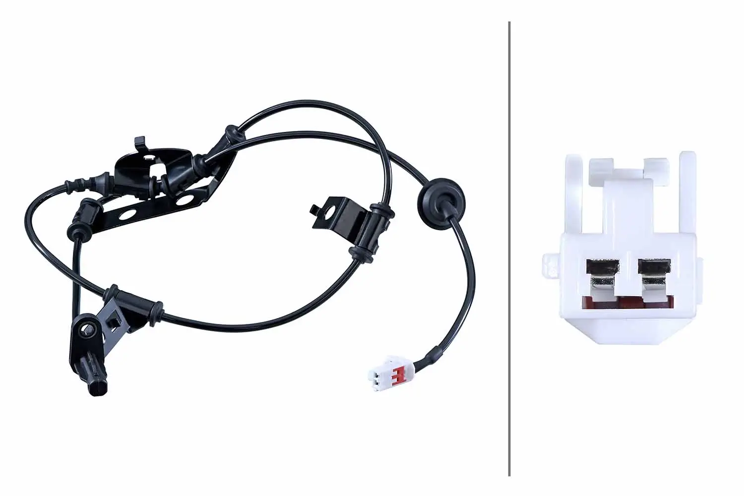 Sensor, Raddrehzahl Hinterachse links HELLA 6PU 358 252-751