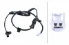 Sensor, Raddrehzahl Hinterachse links HELLA 6PU 358 252-791