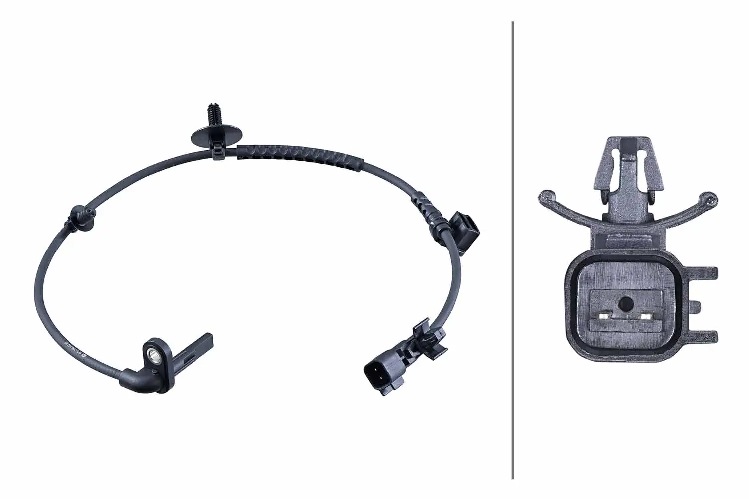 Sensor, Raddrehzahl Hinterachse rechts HELLA 6PU 358 252-851