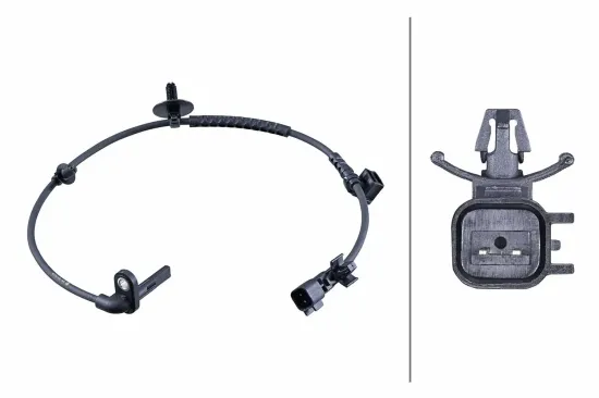 Sensor, Raddrehzahl Hinterachse rechts HELLA 6PU 358 252-851 Bild Sensor, Raddrehzahl Hinterachse rechts HELLA 6PU 358 252-851