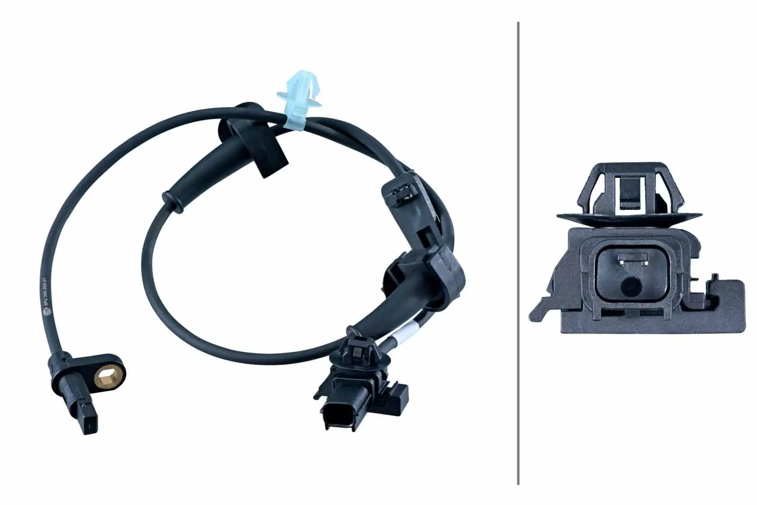 Sensor, Raddrehzahl Vorderachse links HELLA 6PU 358 268-011