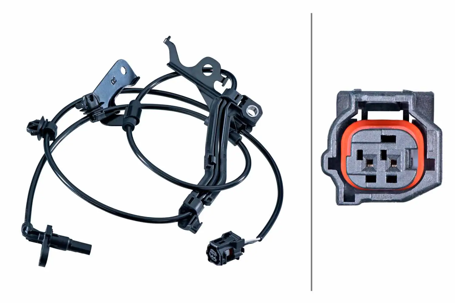 Sensor, Raddrehzahl Vorderachse rechts HELLA 6PU 358 268-021