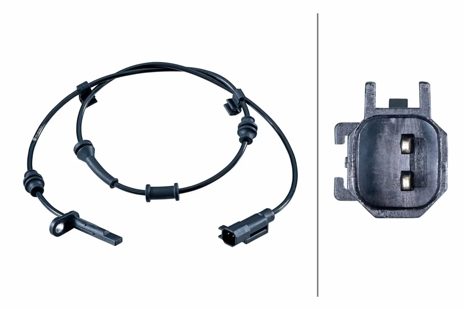 Sensor, Raddrehzahl Hinterachse HELLA 6PU 358 268-041