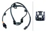 Sensor, Raddrehzahl Vorderachse links HELLA 6PU 358 268-081