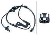 Sensor, Raddrehzahl Vorderachse links HELLA 6PU 358 268-141